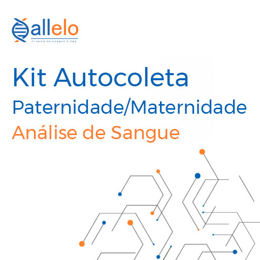 KIT DE AUTOCOLETA PARA TESTE DE PATERNIDADE MATERNIDADE POR ANALISE DE